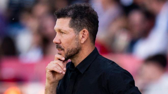 Diego Simeone tendrá importancia en la decisión del Atlético tras el fichaje de Thiago Almada (C