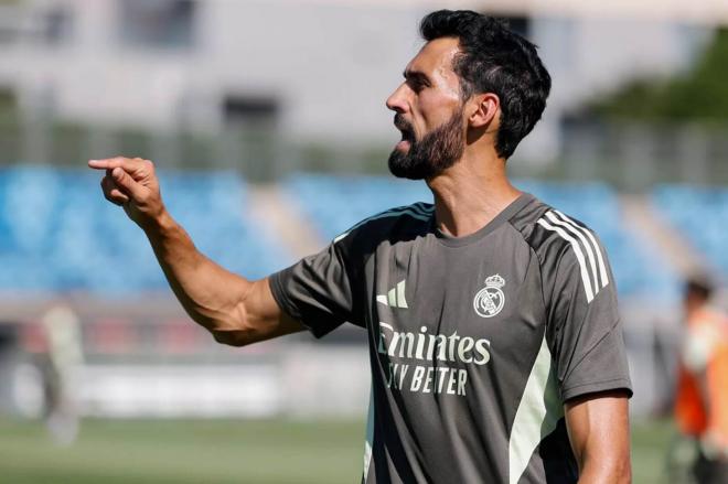 Álvaro Arbeloa, entrenador del Real Madrid Castilla (Redes Sociales)