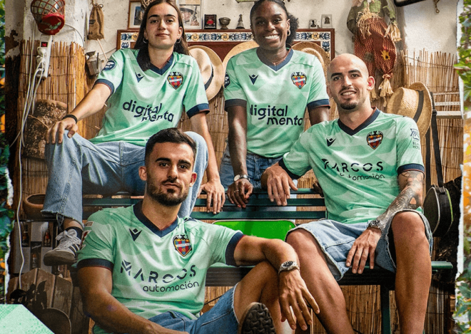 Tercerca camiseta Levante UD homenaje a la huerta valenciana