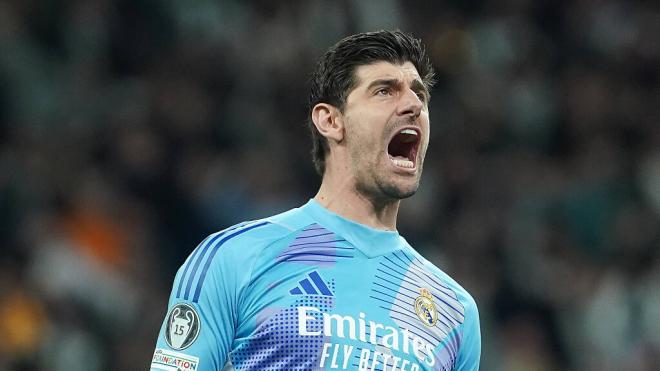 Courtois en un partido con el Madrid (Cordon Press)