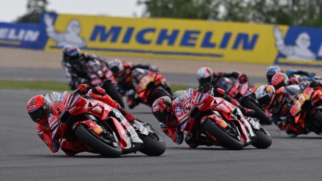 Marc Márquez, en Brno (Foto: Michelin).
