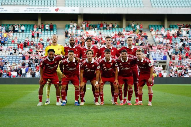 El once inicial del Sevilla FC contra el Sunderland (Foto: SFC)