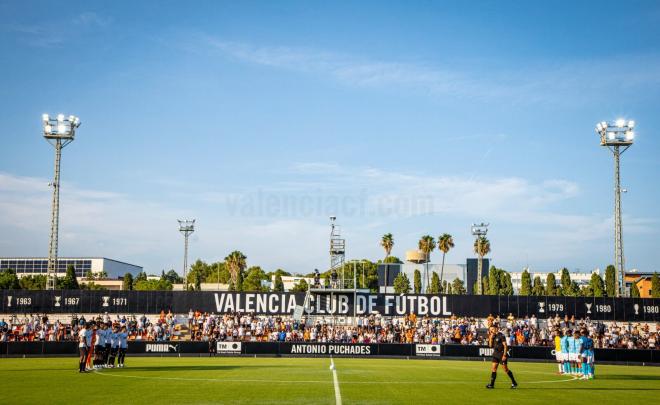 La afición volvió a responder en el Valencia CF-Castellón (Foto: Valencia CF)