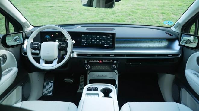 Detalle del interior del Hyundai Ioniq 9