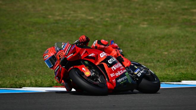 Marc Márquez, en Brno (Foto: Michelin).