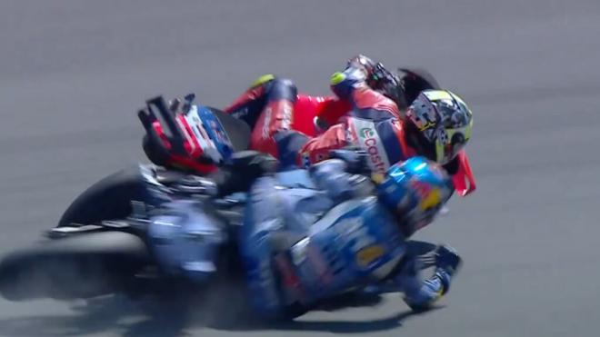 Álex Márquez y Joan Mir, en Brno (Foto: MotoGP).