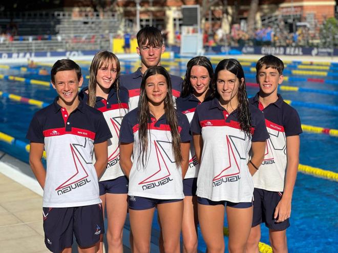 Los representantes del Navial, uno de los clubes más destacados en el Campeonato de España.