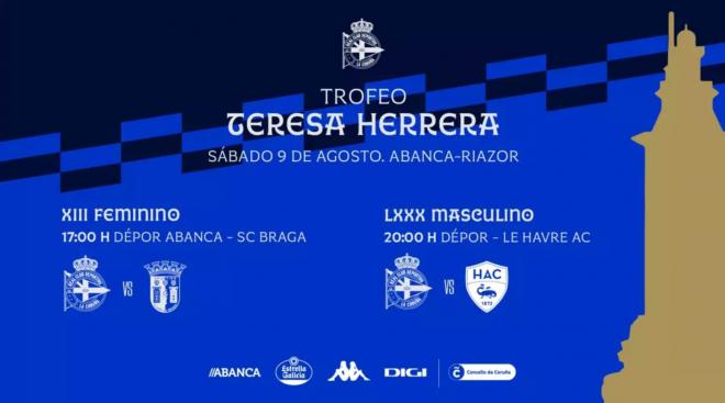 Cartel del Teresa Herrera 2025 (Foto: RC Deportivo).