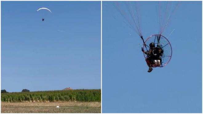 El viaje de Felix Baumgartner con el que perdió la vida (Montaje: Cuenta 'X' Miha)