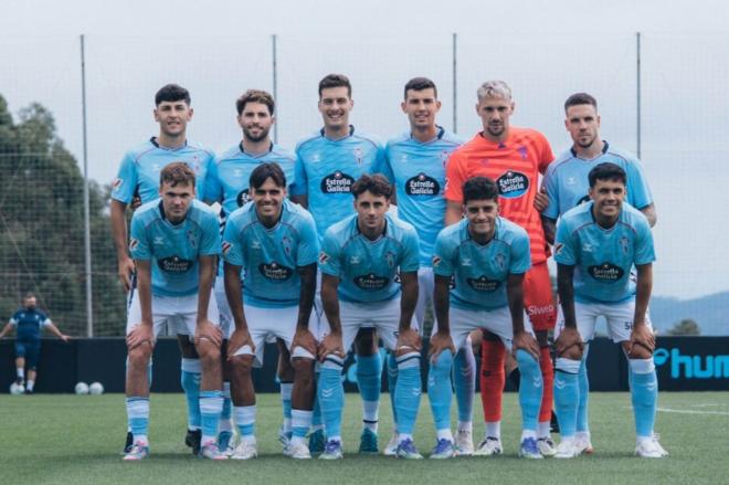 Once titular ante el Nacional de Madeira (Foto: Celta).
