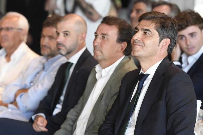 Manu Fajardo, Catalán y Ángel Haro, en una comparecencia de prensa (Foto: Kiko Hurtado)