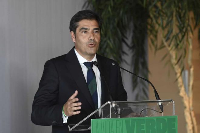 Ángel Haro, en una comparecencia de prensa (Foto: Kiko Hurtado)
