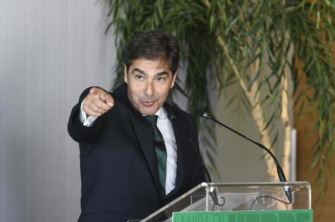 Ángel Haro, en la presentación de Junior (Foto: Kiko Hurtado)