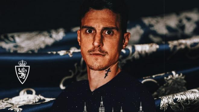 Aleksandar Radovanovic, nuevo fichaje blanquillo (Foto: Real Zaragoza).