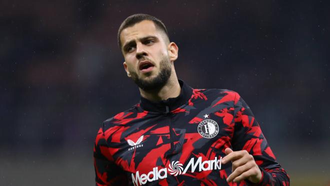 Hancko en un partido con el Feyenoord (Cordon Press)