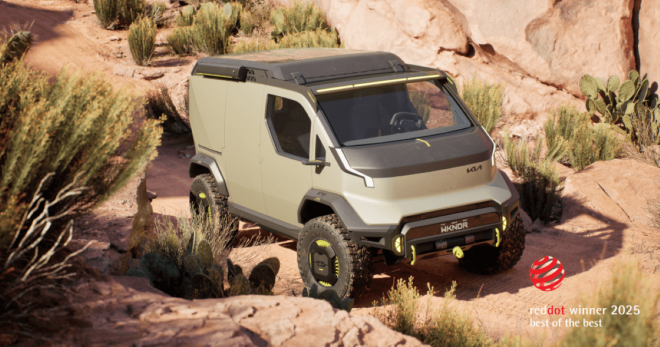 Kia arrasa en los Red Dot Award 2025.
