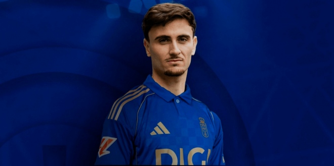 Álex Forés, nuevo jugador del Real Oviedo.