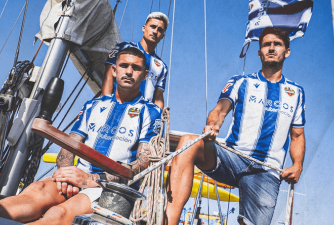 El Levante UD presenta su segunda equipación 2025-26 con guiños al mar