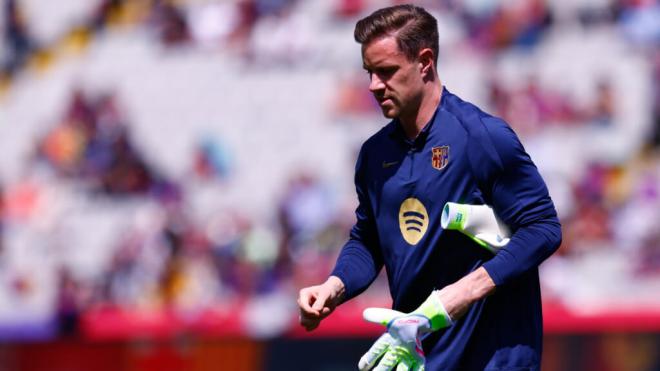 Ter Stegen en la pasada temporada con el Barça (Europa Press)
