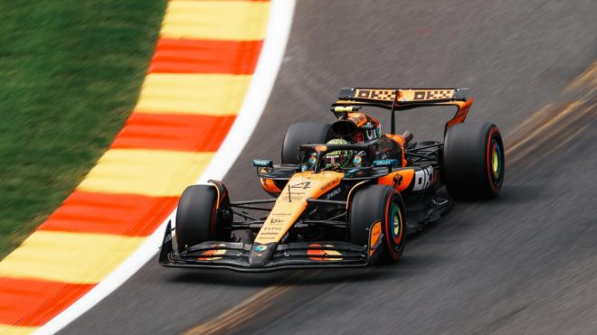 Lando Norris, en Spa (Foto: McLaren).