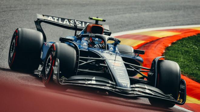 Carlos Sainz, en Spa (Foto: Williams Racing).