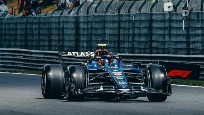 Carlos Sainz, en Spa (Foto: Williams Racing).