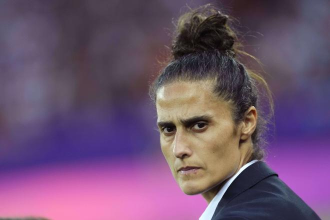 Montse Tomé, en la Euro 2025 con España (FOTO: Cordón Press).