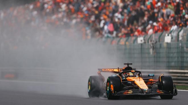 Oscar Piastri, en Spa (Foto: McLaren).