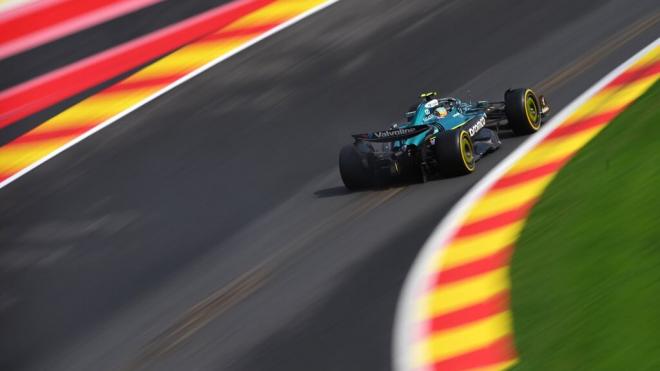 Fernando Alonso, en Spa (Foto: Aston Martin).