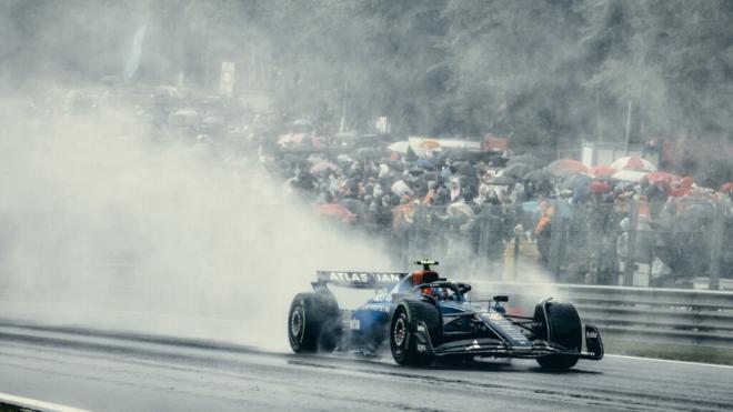 Carlos Sainz, en Spa (Foto: Williams Racing).