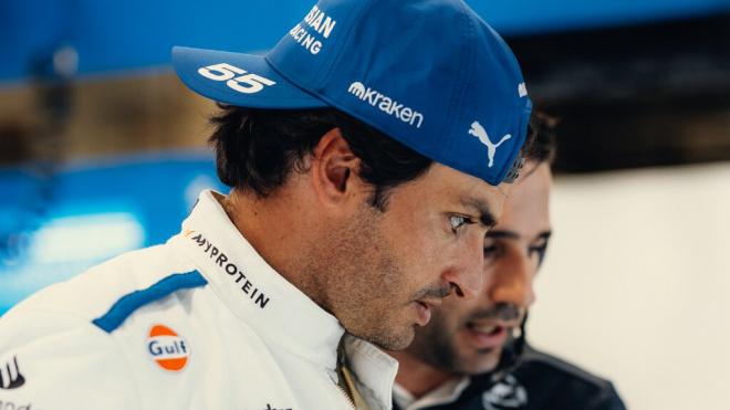 Carlos Sainz, en Spa (Foto: Williams Racing).