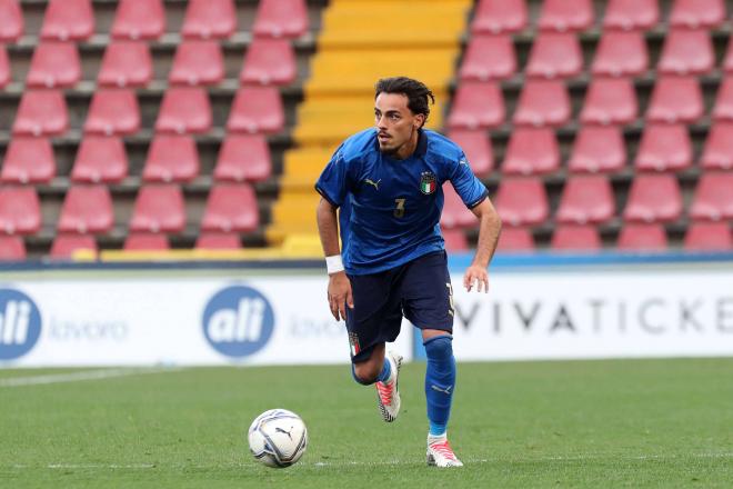 Giacomo Quagliata en un encuentro con Italia Sub21. (Foto: Cordon Press)