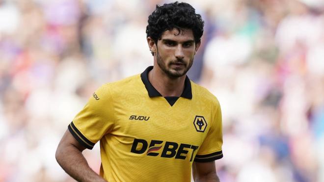 Gonçalo Guedes, en un amistoso de pretemporada con el Wolverhampton (Foto: CordonPress).