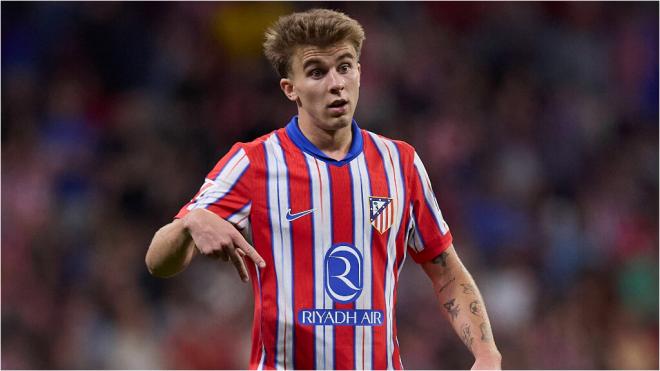 Pablo Barrios espera una temporada con el Atlético para pelear por títulos (Cordon Press).