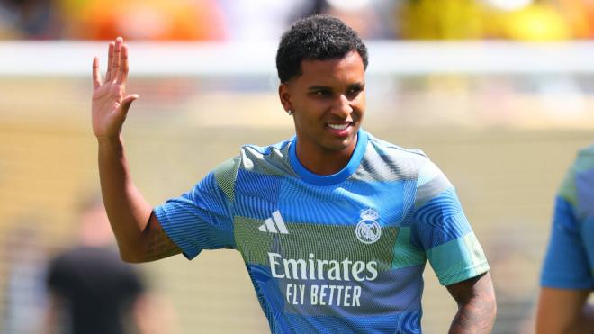 Rodrygo Goes en un partido del Real Madrid (Cordon Press)