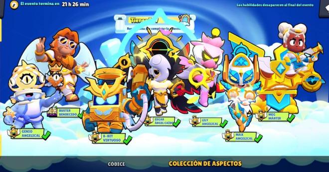 Todas las skins angelicales de Brawl Stars