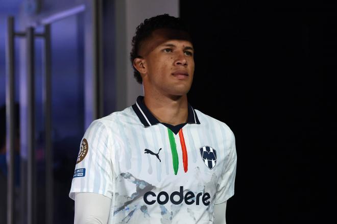 Nelson Deossa, en un partido de Rayados (Foto: CordonPress).