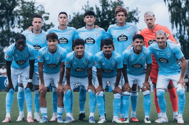 Once titular del Celta ante el Grasshopper (Foto: Celta).