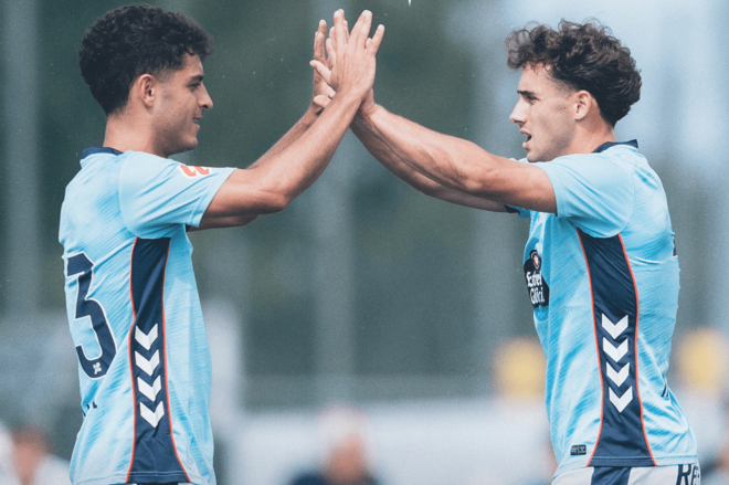 Hugo Álvarez y Pablo Durán (Foto: Celta).