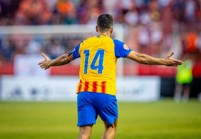 Gol de Dani Raba Valencia-Olympique de Marsella (Foto: Valencia CF)
