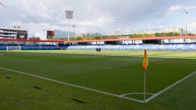 Estadi Johan Cruyff, en un partido del Barça Femenino (Cordon Press)