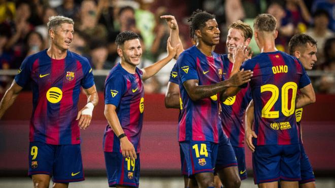 El Barça, en su gira asiática ('X' FC Barcelona)