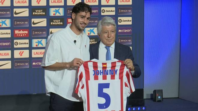 Johnny Cardoso jugará con el '5' en el Atlético de Madrid