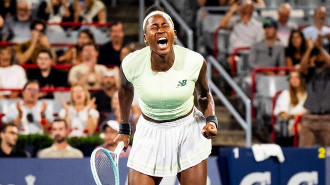 Coco Gauff en la segunda ronda de Montreal (Cordon Press)