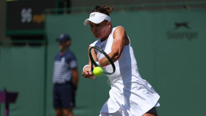 Veronika Kudermetova en un partido de tenis (Cordon Press)