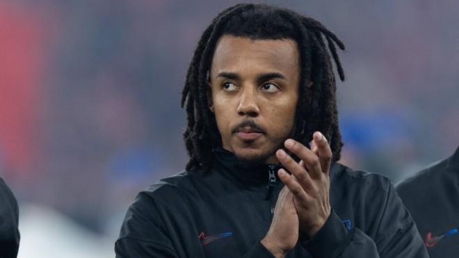 Koundé en un partido con el Barça (Cordon Press)