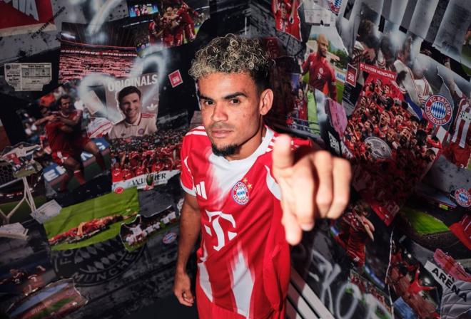 Luis Díaz, nuevo fichaje del Bayern de Múnich (Foto: FCB).