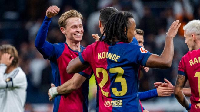 Koundé y Frenkie de Jong con el FC Barcelona (Cordon Press)