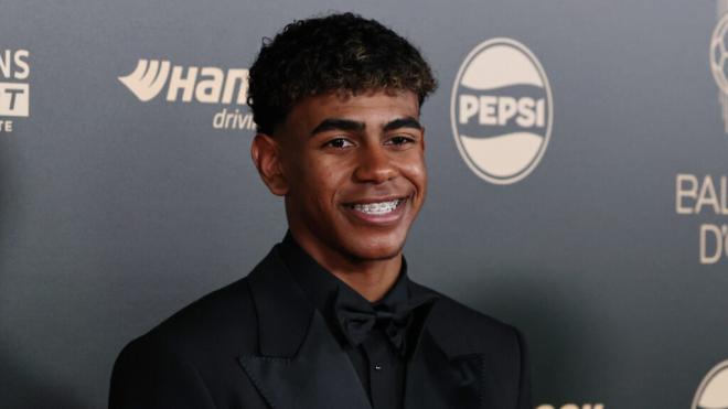Lamine Yamal en la gala del Balón de Oro (Cordon Press)