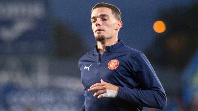 Miguel Gutiérrez con el Girona (Cordon Press)